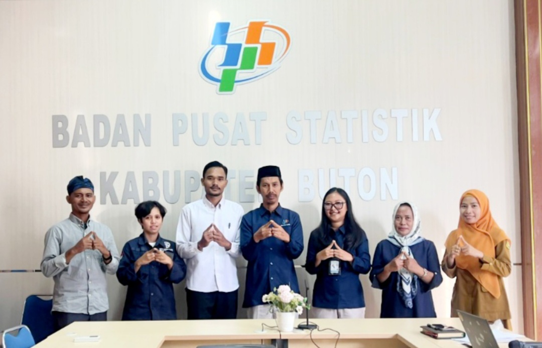 BPS Buton Gelar FGD Reviu dan Penetapan Standar Pelayanan Publik PST, Dan Sosialisasi Anti Gratifikasi