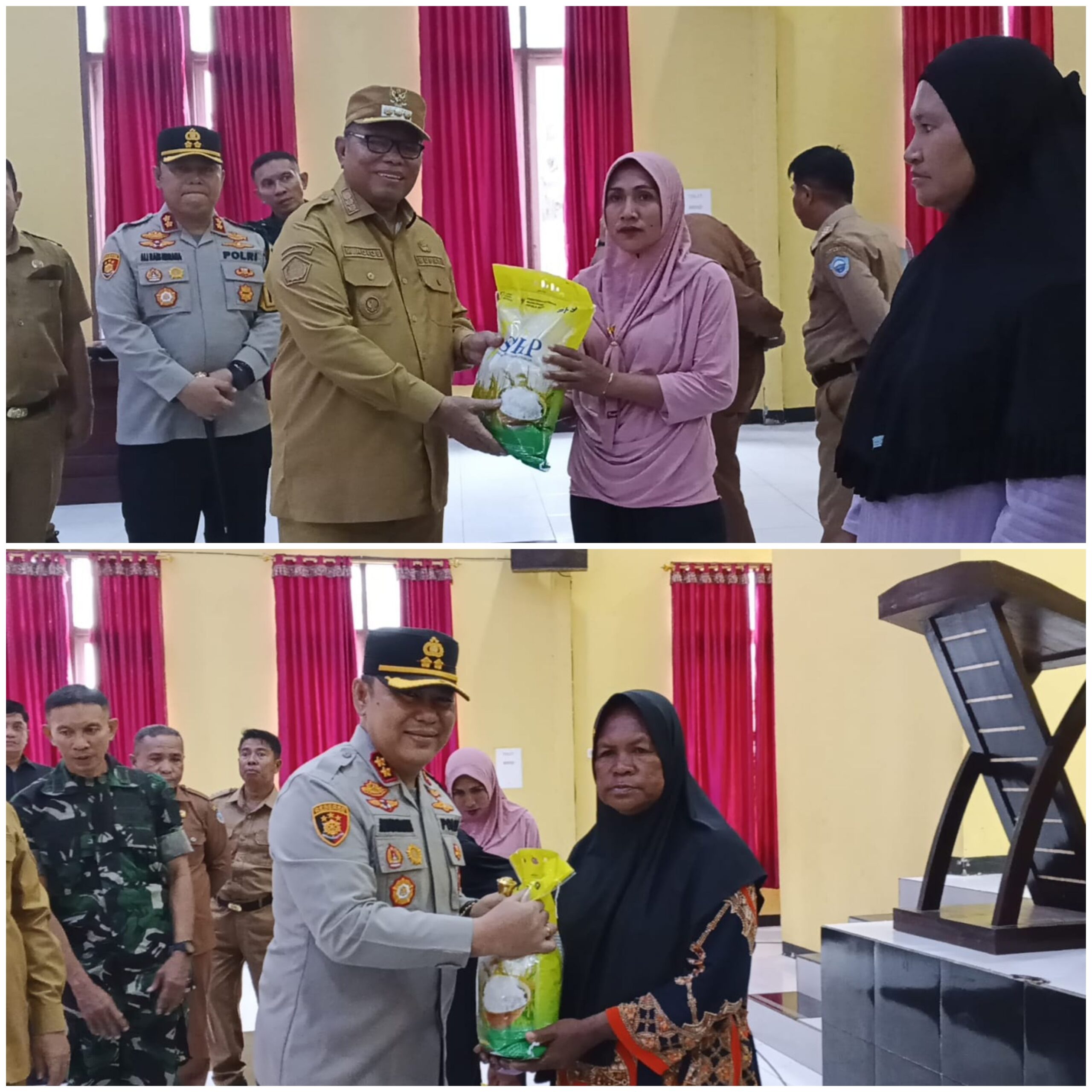 Kapolres Buton Bersama Bupati Buton Selatan Tinjau Pasar Murah Kapolres Buton Bersama Bupati Buton Selatan Tinjau Pasar Murah