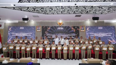Satker Kementerian ATR/BPN Meraih 1 Predikat WBBM dan 31 Predikat WTAB