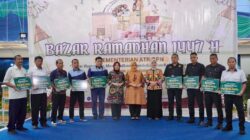 Kementerian ATR/BPN Berikan Santunan untuk Pegawai dalam Momen Bazar Ramadan 1447 H