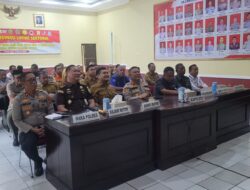 Sinergitas Menjelang Lebaran, Bupati dan Forkopimda Hadiri Rakor Lintas Sektoral