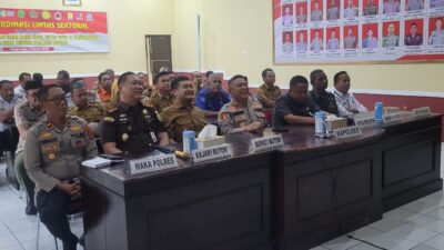 Sinergitas Menjelang Lebaran, Bupati dan Forkopimda Hadiri Rakor Lintas Sektoral