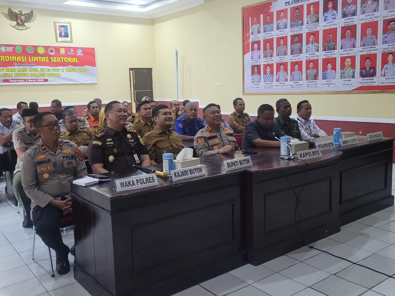 Sinergitas Menjelang Lebaran, Bupati dan Forkopimda Hadiri Rakor Lintas Sektoral