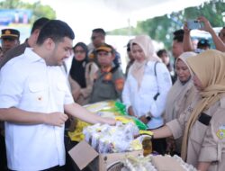Bupati Lounching Pasar Murah di Pasarwajo