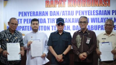 KPK Beri Waktu Enam Bulan, Tuntaskan Persoalan Aset Perumda Tirta Takawa