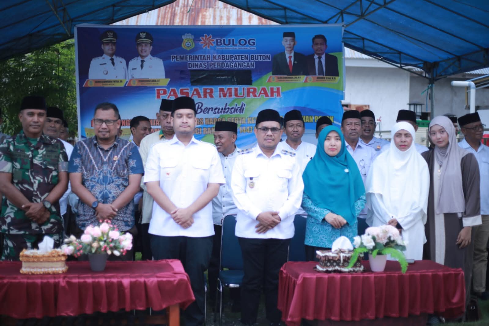 Ramadhan, Pemda Buton Gelar Pasar Murah Sasar Tujuh Kecamatan