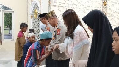 Ramadhan, Polres Buton Gelar Buka Puasa Bersama Okp/Bem Dan Anak Yatim Piatu