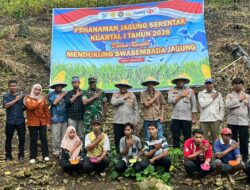 Polres Buton Gelar Penanaman Jagung Serentak Kuartal I 2026