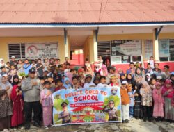 Sat Binmas Polres Buton Gelar Police Goes To School di SDN 15 Buton