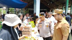 Kapolres Buton Pantau Gerakan Pasar Murah Bersubsidi