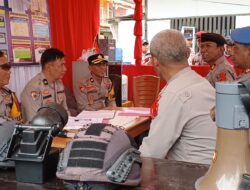 Siaga Lebaran, Tim Was Ops Polda Sultra Cek Kesiapan Pos Operasi Ketupat Polres Buton