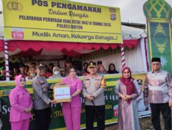 Kapolres Buton Bersama Bupati Buton Selatan Cek Pos PAM Ops Ketupat Anoa 2026