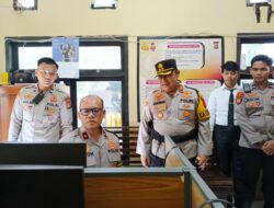 Waka Polda Sultra Cek Layanan 110 Polres Buton