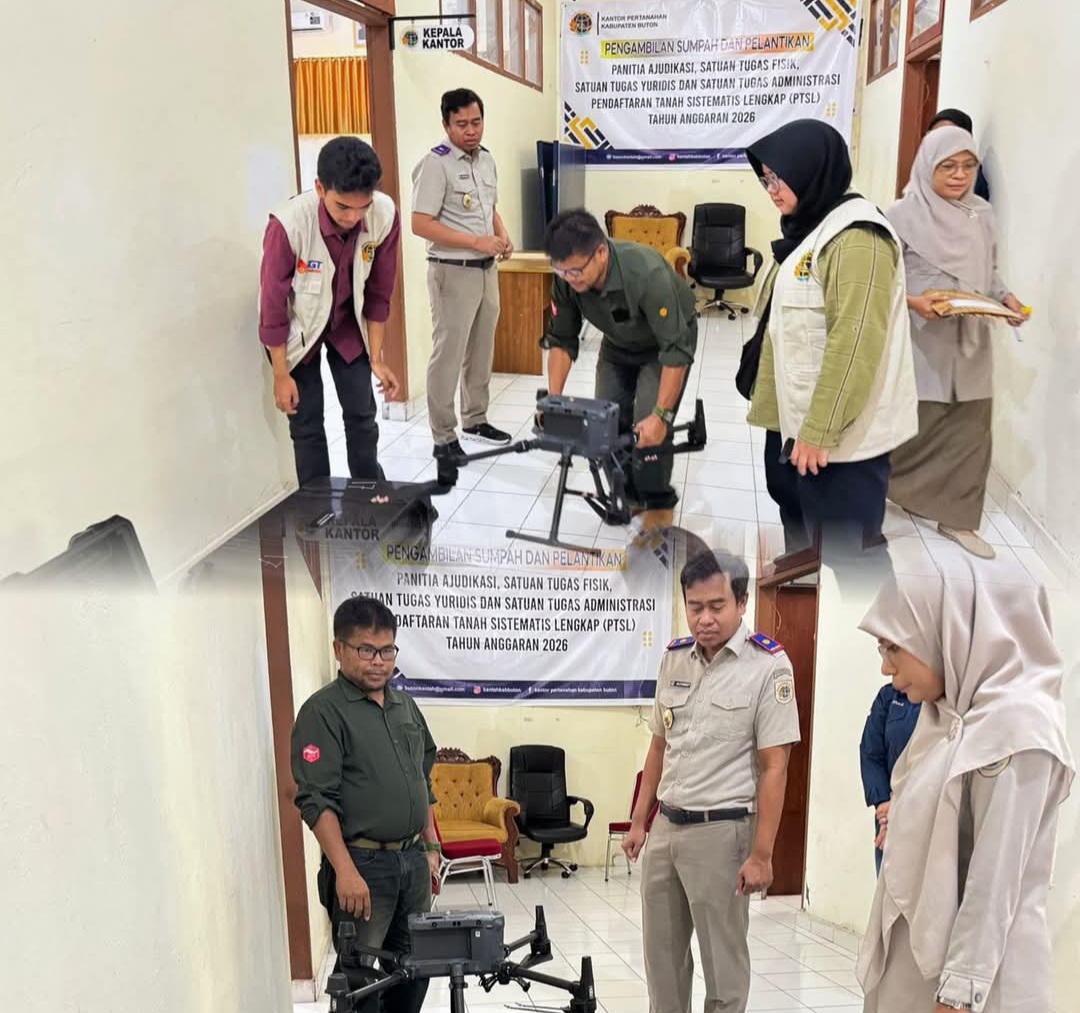 BPN Buton Gelar Evaluasi Penyelesaian PTSL dan Kesiapan Peralatan Teknis BPN Buton Gelar Evaluasi Penyelesaian PTSL dan Kesiapan Peralatan Teknis