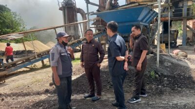 DPRD Buton Sidak di Tambang PT AMP Gonda Baru