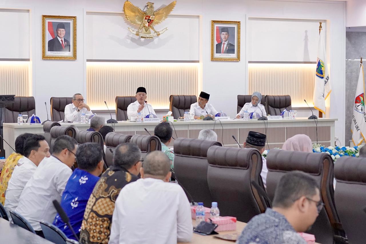 Geopolitik Global Tidak Stabil, Menteri ATR/Kepala BPN Batasi Alih Fungsi Lahan Sawah