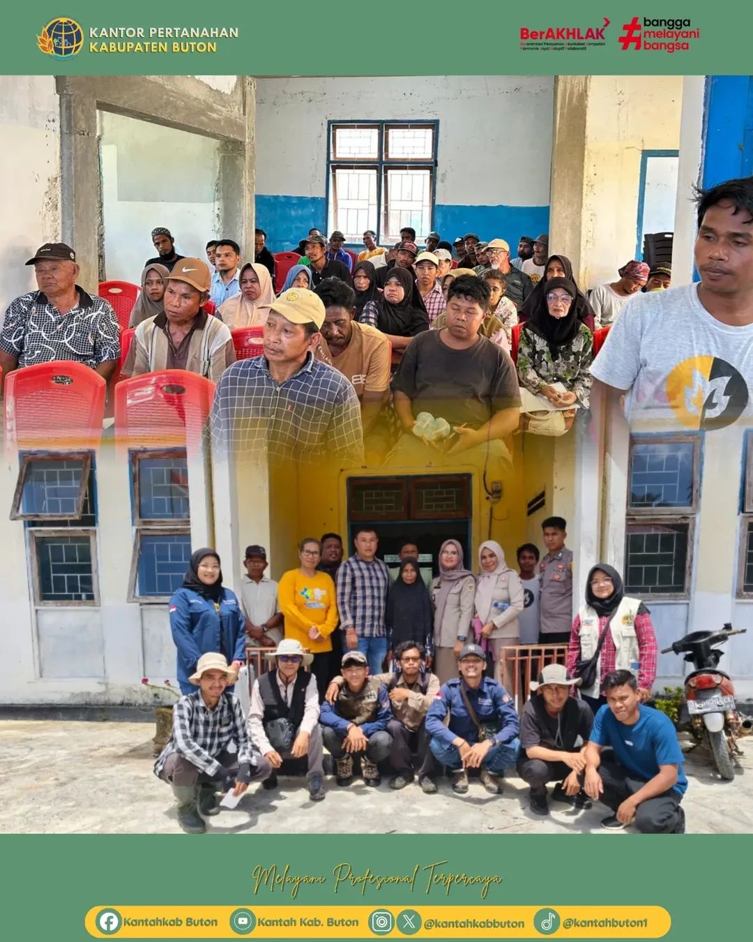 BPN Buton Sosialisasi PTSL di Siotapina