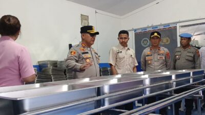 Kapolres Buton Cek Persiapan Pembangunan SPPG Polri di Siompu