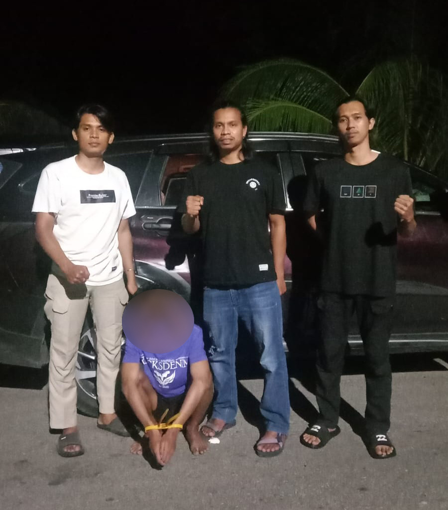 Joget berujung Petaka, Sat Reskrim Amankan Lima Pemuda