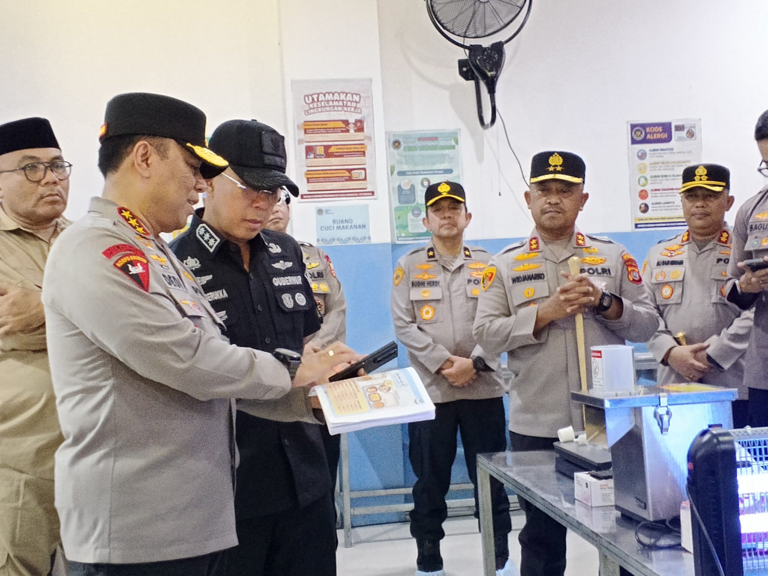 Wakapolri Kunjungi SPPG di Kota Baubau, Polres Buton dan Baubau Lakukan Pengamanan