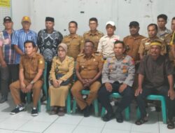 Pemerintah Kecamatan Lasalimu Selatan Gelar Rakor Lintas Sektoral Bahas Kantibmas