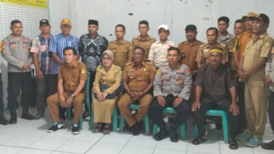 Pemerintah Kecamatan Lasalimu Selatan Gelar Rakor Lintas Sektoral Bahas Kantibmas