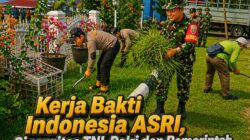 Kerja Bakti Indonesia ASRI, Sinergitas TNI–Polri dan Pemerintah di Pasarwajo Perkuat Kepedulian Lingkungan