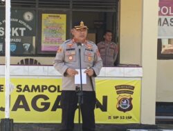 Kapolres Buton Berikan Arahan di Polsek Sampolawa