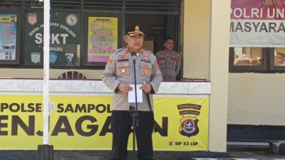 Kapolres Buton Berikan Arahan di Polsek Sampolawa