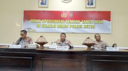 Kapolres Buton Pimpin Gelar Operasi Bulanan