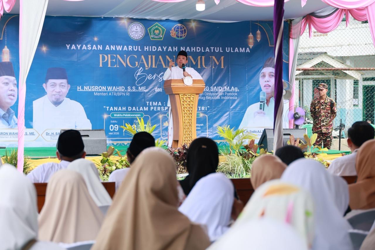 Pengajian di Pandeglang, Menteri Nusron: Permudah Rakyat