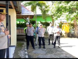Kapolres Buton Kunjungi Polsek Kapontori, Tekankan Peningkatan Pelayanan Masyarakat
