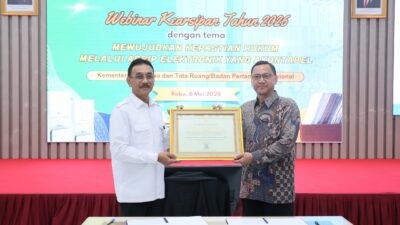 Kementerian ATR/BPN Raih Penghargaan dari ANRI atas Penyelamatan dan Pelestarian Arsip