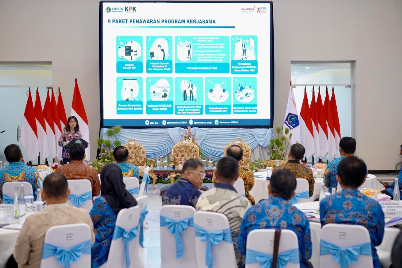 Sahli Kementrian ATR/BPN Tawarkan Sembilan Program Kerja Sama dengan KPK