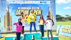 Atlet Buton Lisha Afriani Borong Medali Emas di Kejuaraan Atletik Surabaya