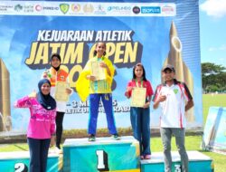 Atlet Buton Lisha Afriani Borong Medali Emas di Kejuaraan Atletik Surabaya