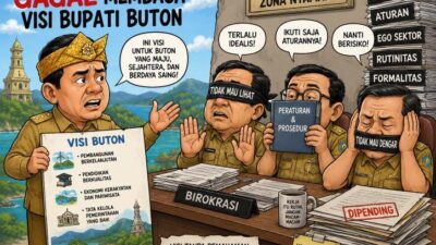 Ketika Birokrasi Gagal Membaca Visi Bupati Buton
