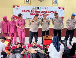 Sambut Hari Bhayangkara Ke – 80 Polres Buton Gelar Bakti Sosial Donor Darah