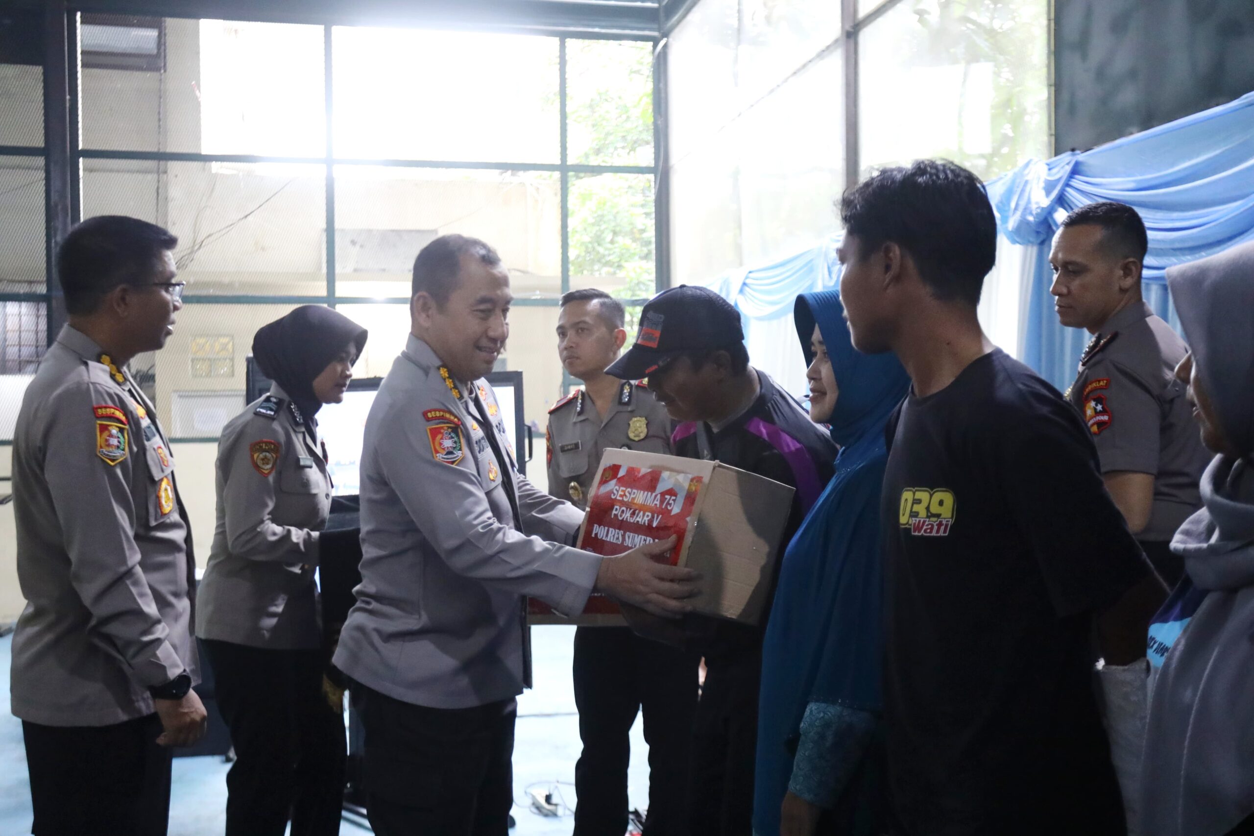 Sespimma Polri Angkatan 75 Pokja V Gelar Baksos di Sumedang