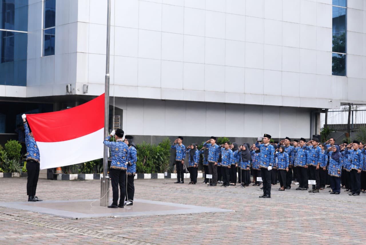 Kementerian ATR/BPN Gelar Upacara Harkitnas