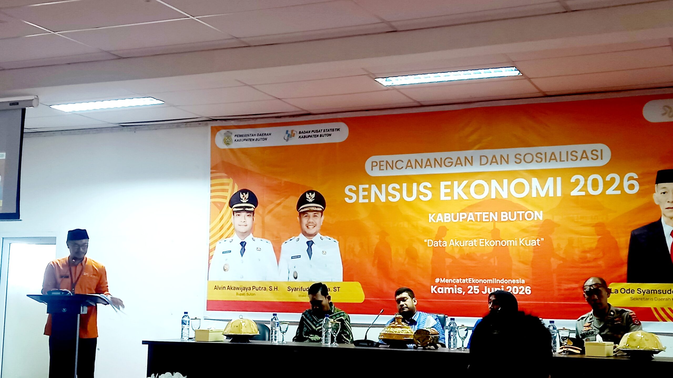 Kepala BPS Buton : Sensus Ekonomi bukan untuk Pajak!