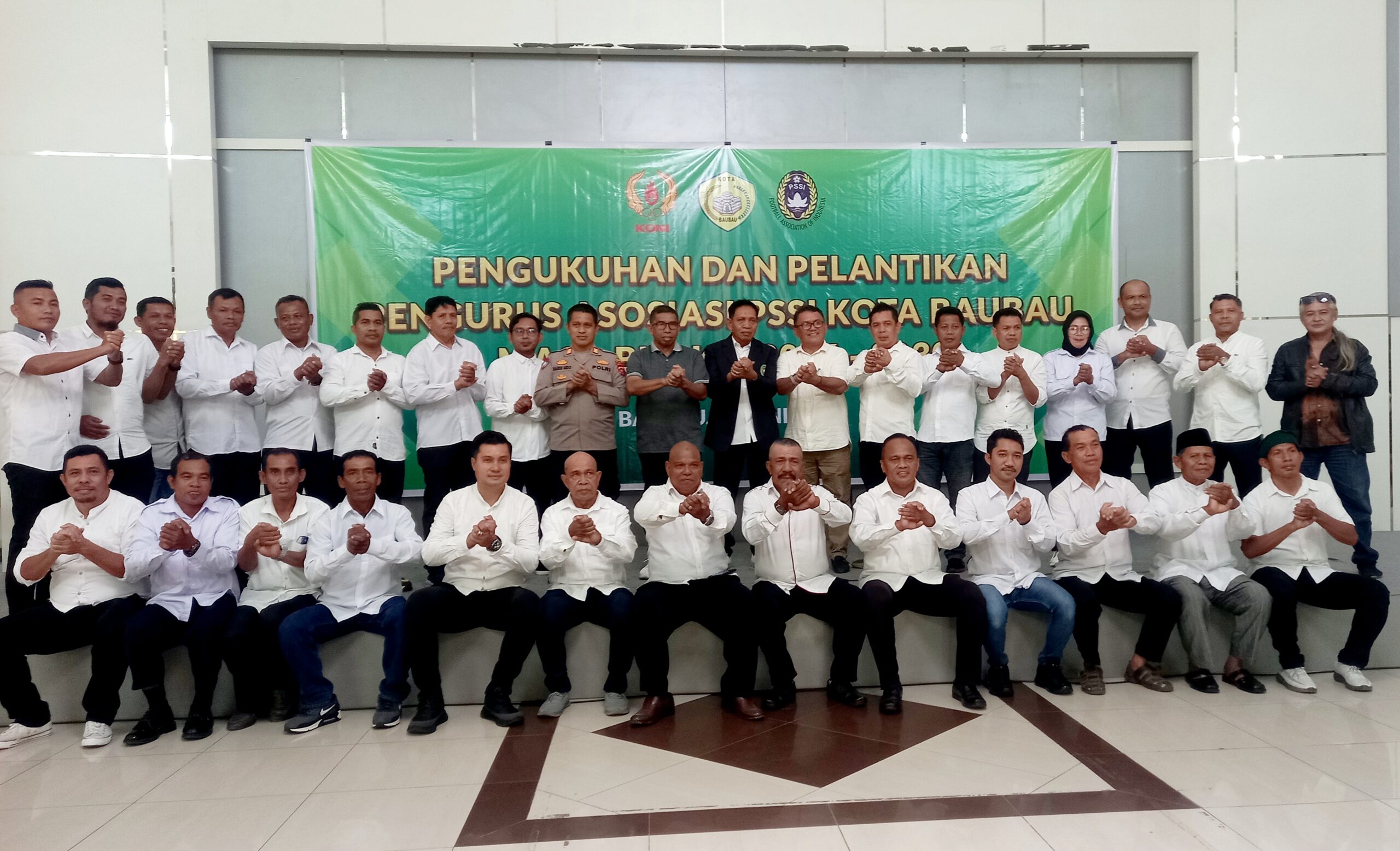 Pengurus PSSI Kota Baubau Periode 2026-2030 Resmi Dilantik