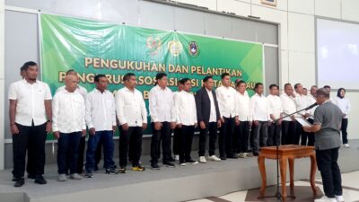 Pengurus PSSI Kota Baubau Periode 2026-2030 Resmi Dilantik