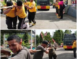 Polres Buton Vs Koramil 1413-02 Buton Tarik Mobil Water Cannon