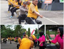 Polres Buton Gelar Lomba Tarik Tambang Sambut Hari Bhayangkara ke-80