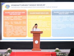 ICOP 2026,  Nusron Ajak Masyarakat Sertipikatkan Tanah Wakaf