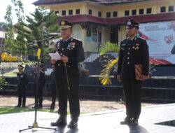 Kapolres Buton Pimpin Upacara Hari Lahir Pancasila