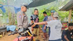 Personel Polsek Kapontori Gelar Patroli KRYD