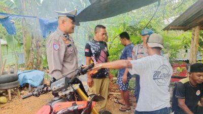 Personel Polsek Kapontori Gelar Patroli KRYD
