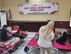 Jelang Hari Bhayangkara Ke-80 Polres Buton Gelar Bakti Kesehatan Donor Darah